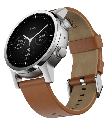 Smartwatch Motorola Moto 360 Sport Preto Bluetooth, Wi-Fi e Android Wear